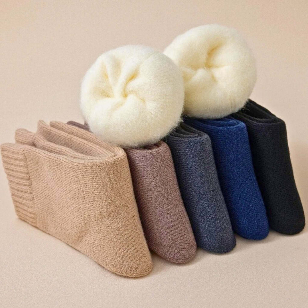 Molvana - Cashmere Wool Socks (3 pair) - 14:200001438#S5;5:100010425#EUR SIZE 39 - 46