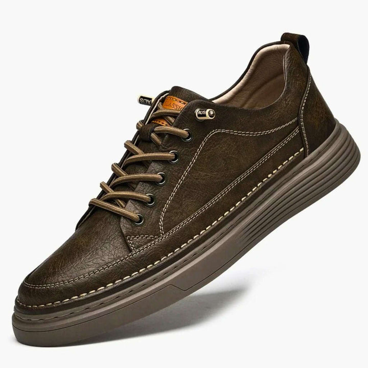 Molvana - EnduraCraft Leather Sneaker - 14:365458#Brown;200000124:200000339