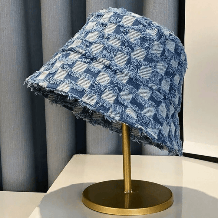 Molvana - BlueWave Denim Bucket Hat - 14:175#Black;200007763:201336100