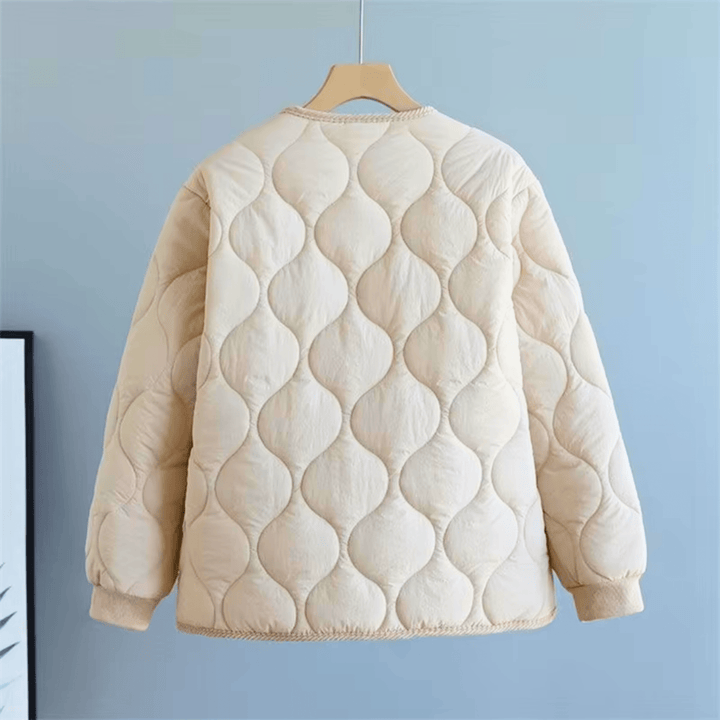 Molvana - Lunara Down Cotton Jacket - 14:771#Rice Apricot;5:4183
