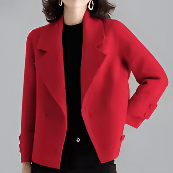 Molvana - Luneva Woolen Jacket - 14:200004889#red;5:4182