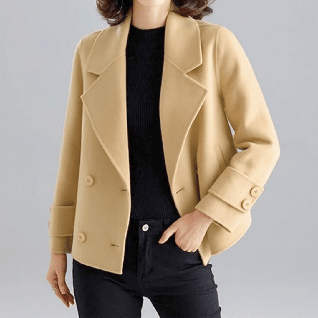 Molvana - Luneva Woolen Jacket - 14:771#khaki;5:4182