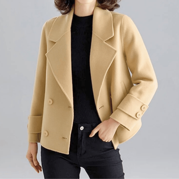 Molvana - Luneva Woolen Jacket - 14:771#khaki;5:4182
