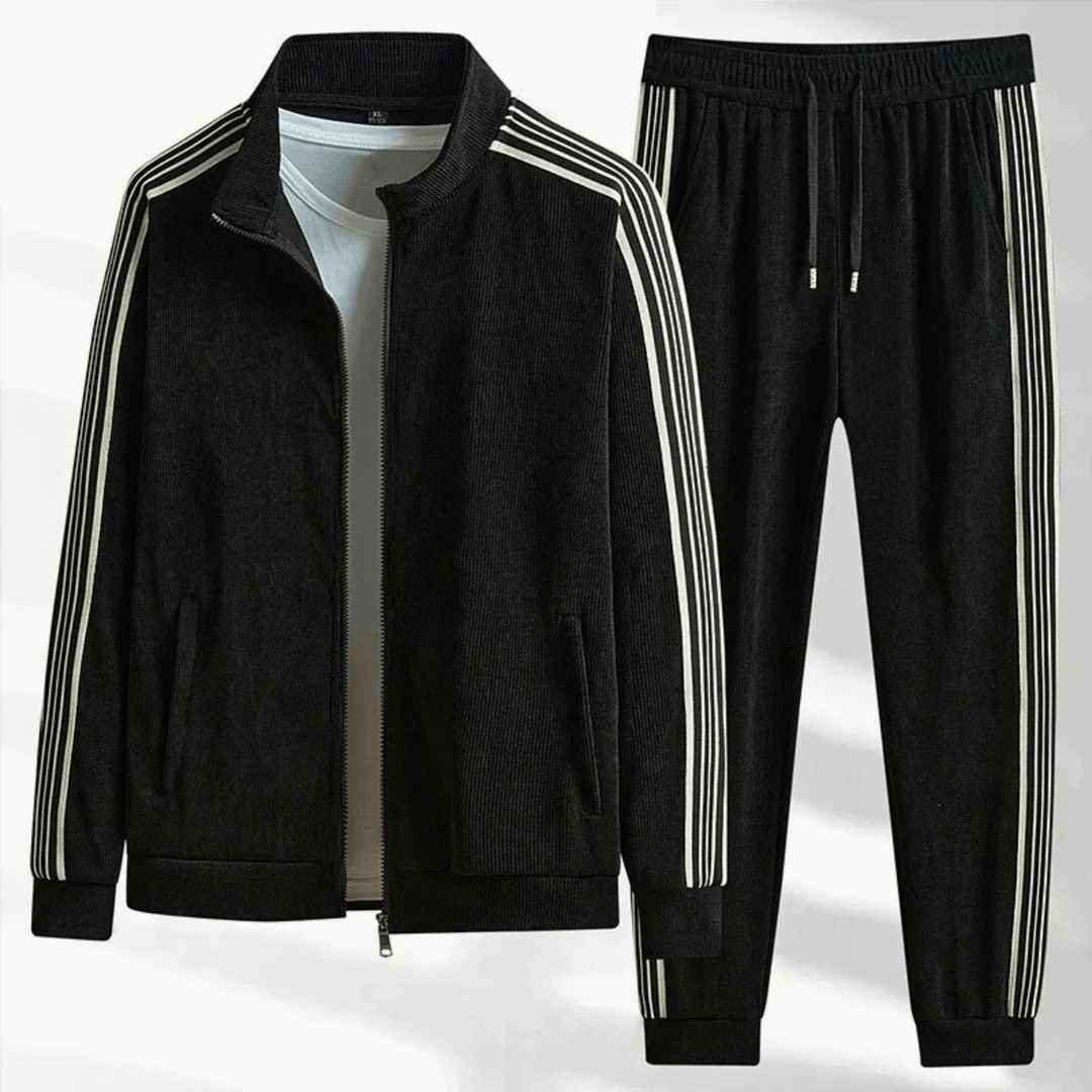 Molvana - Mavrik Premium Tracksuit - 14:193#Black;5:361385#L