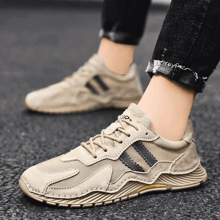 Nortvale - AirMesh Performance Sneakers - 14:200001438#Sand color;200000124:200000364