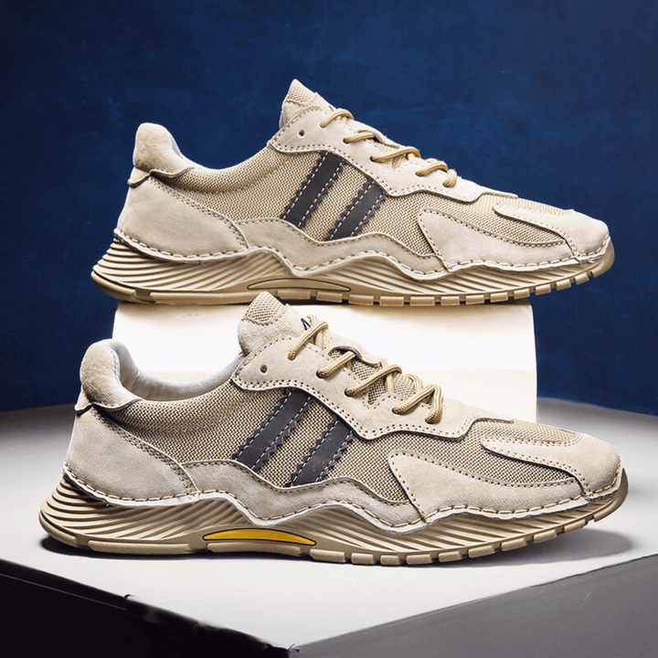 Nortvale - AirMesh Performance Sneakers - 14:200001438#Sand color;200000124:200000364