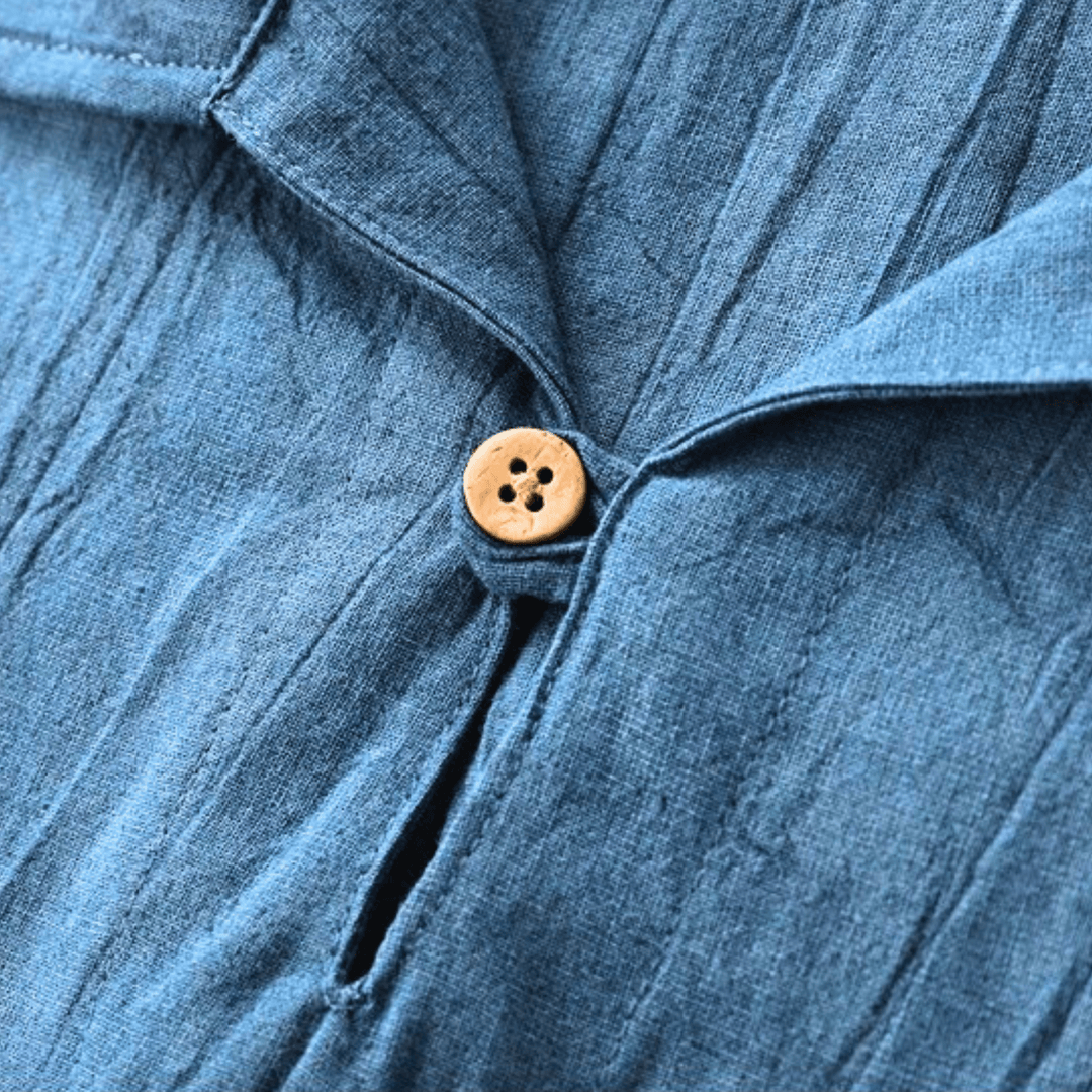 Nortvale - Aurelian Cotton Linen Shirt - 14:173;5:361386#Asian M (50 - 60 KG)
