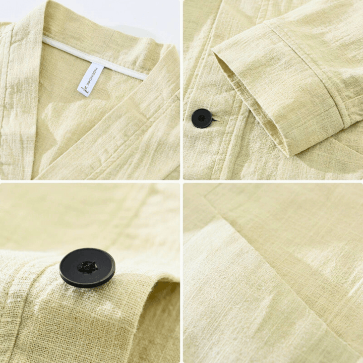 Nortvale - Breeze Linen Jacket - 14:173#Gray;5:200000990
