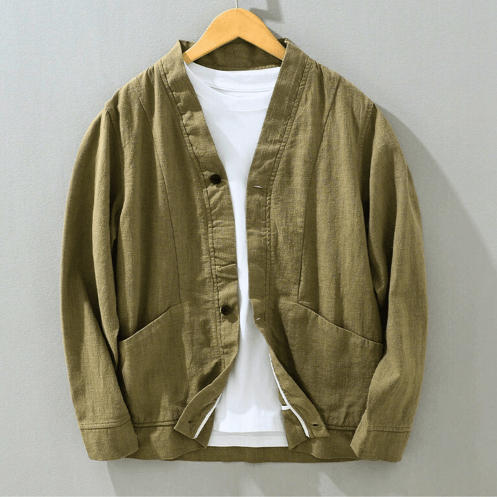 Nortvale - Breeze Linen Jacket - 14:193#Camel;5:200000990