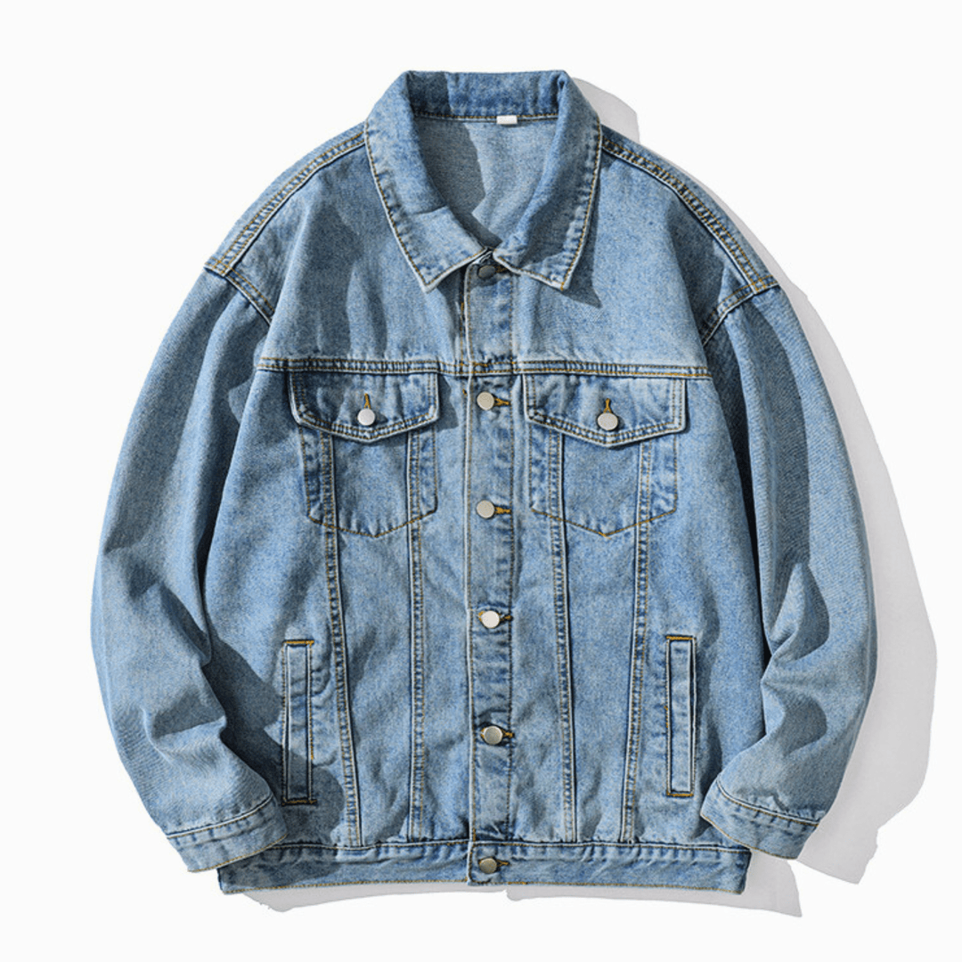 Nortvale - Cargo Denim Jacket - 000000000