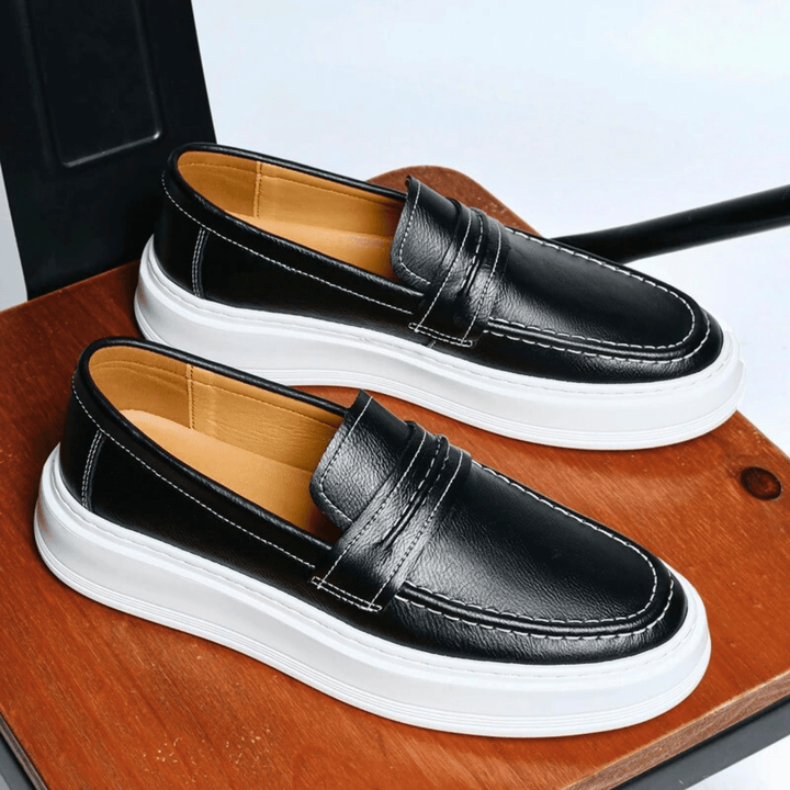 Nortvale - Classic Genuine Leather Loafers - 14:193;200000124:200000898