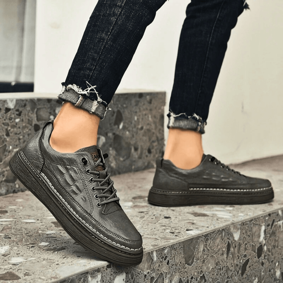 Nortvale - Crocodile Genuine Leather Sneakers - 14:691;200000124:100010482
