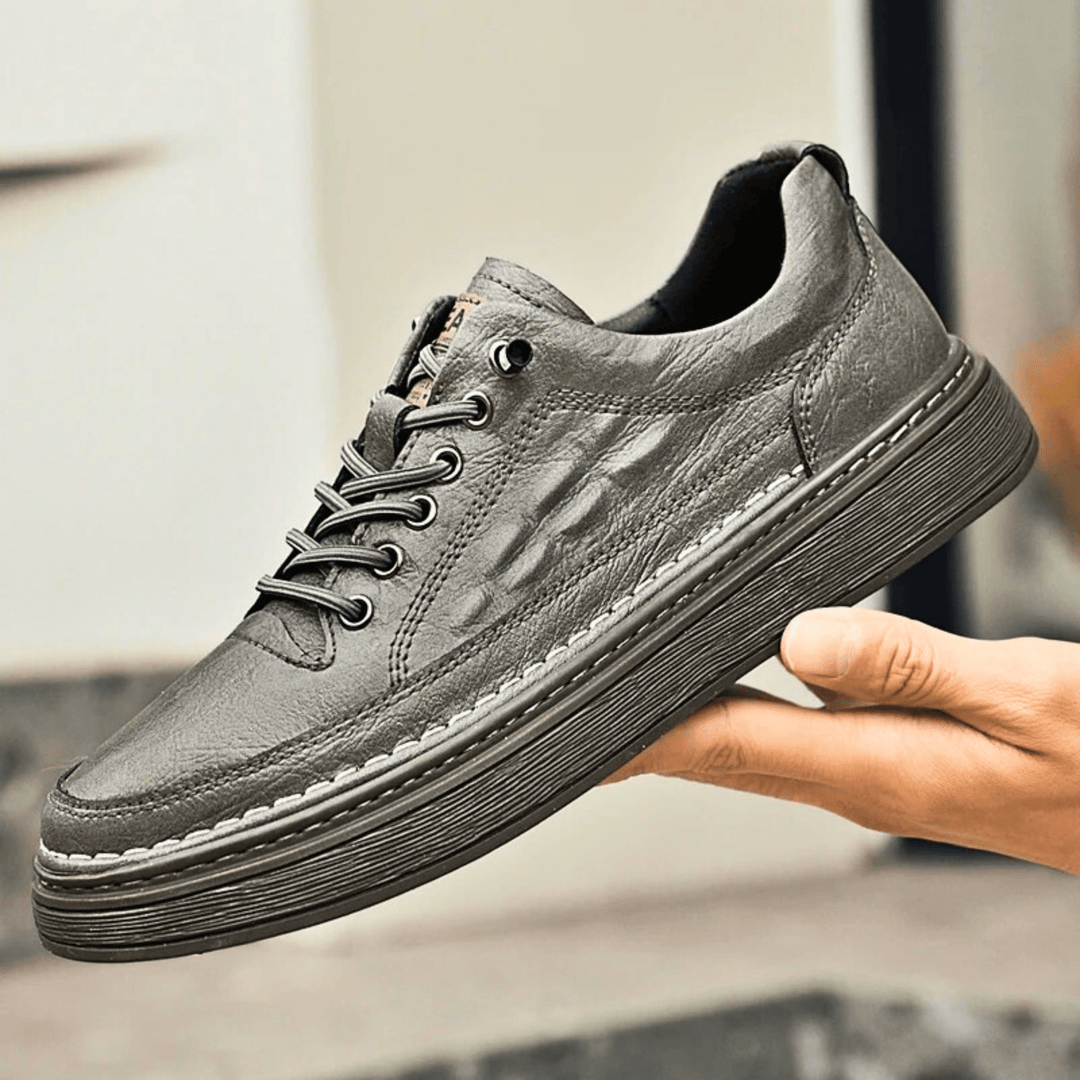 Nortvale - Crocodile Genuine Leather Sneakers - 14:691;200000124:100010482