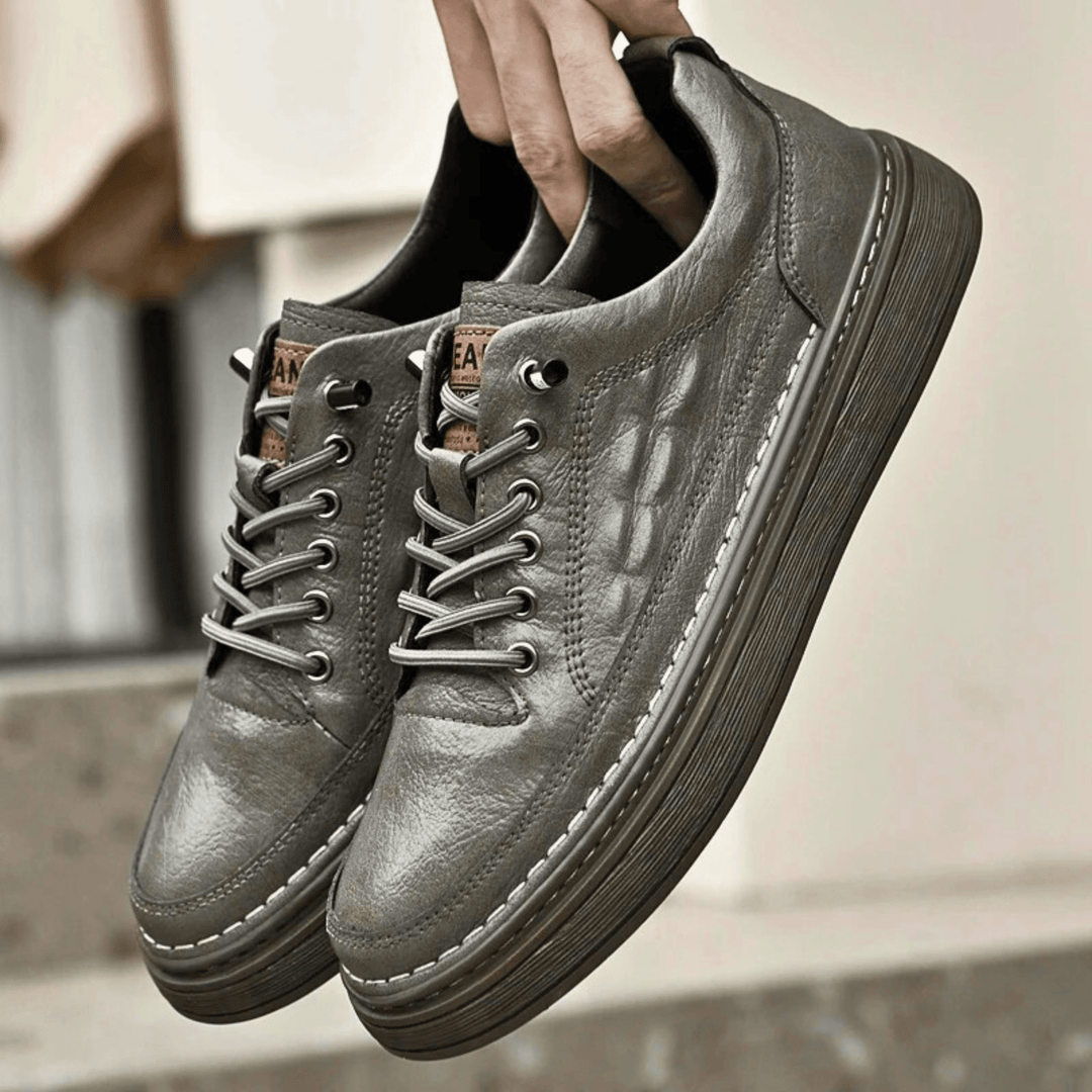 Nortvale - Crocodile Genuine Leather Sneakers - 14:691;200000124:100010482