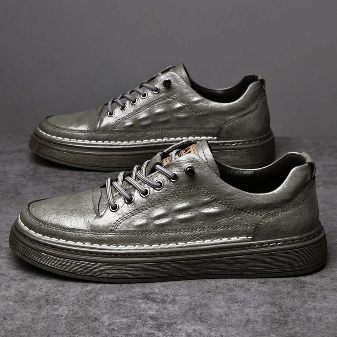 Nortvale - Crocodile Genuine Leather Sneakers - 14:691;200000124:100010482