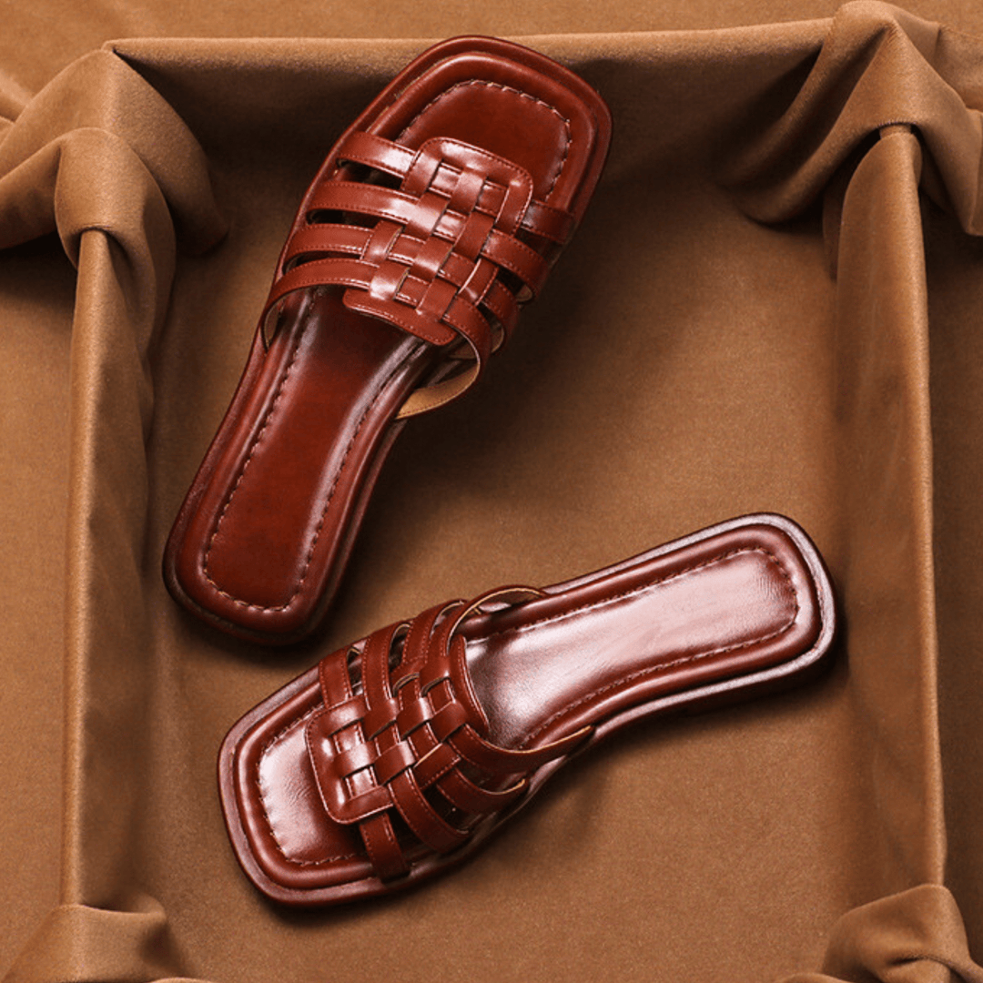 Nortvale - Cross - Handwoven Leather Sandals - 14:200006154;200000124:200000333