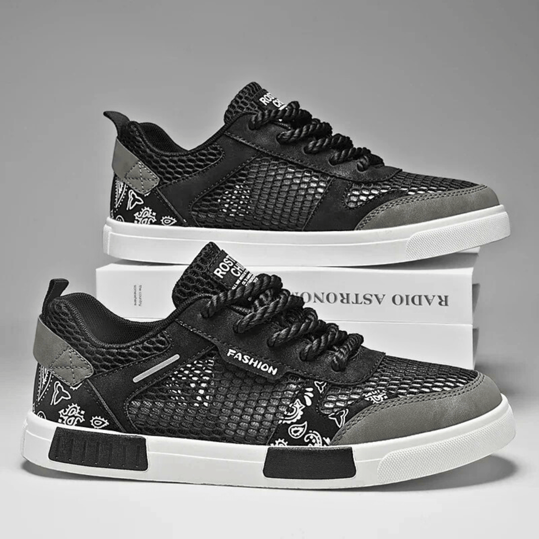 Nortvale - Desert Breathable AirMesh Sneakers - 14:200003699black 801;200000124:200000364;200007763:201336100