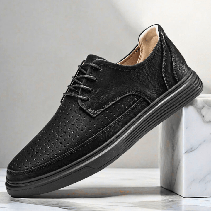 Nortvale - Formal Genuine Leather Shoes - 14:1254#Black - Hollow;200000124:200000334