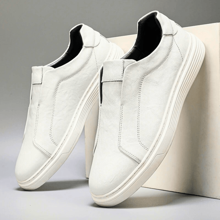 Nortvale - Genuine Leather Slip - On Sneakers - 14:29;200000124:200000898