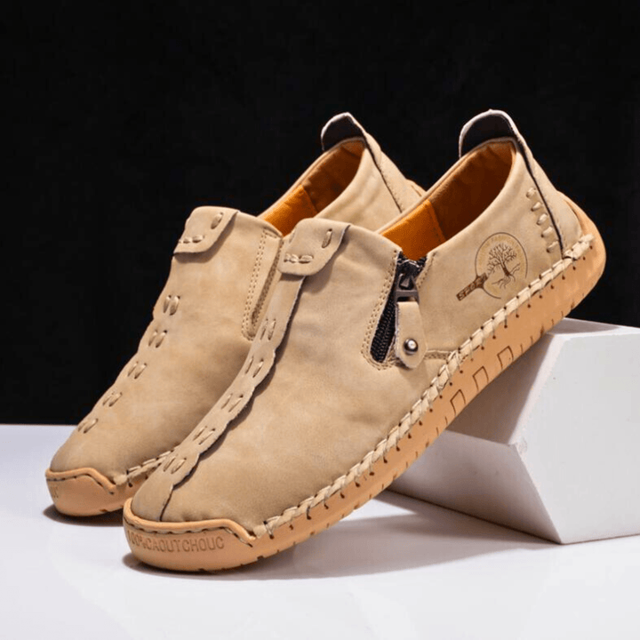 Nortvale - Handmade Leather ZipEase Loafers - 14:771;200000124:200000364
