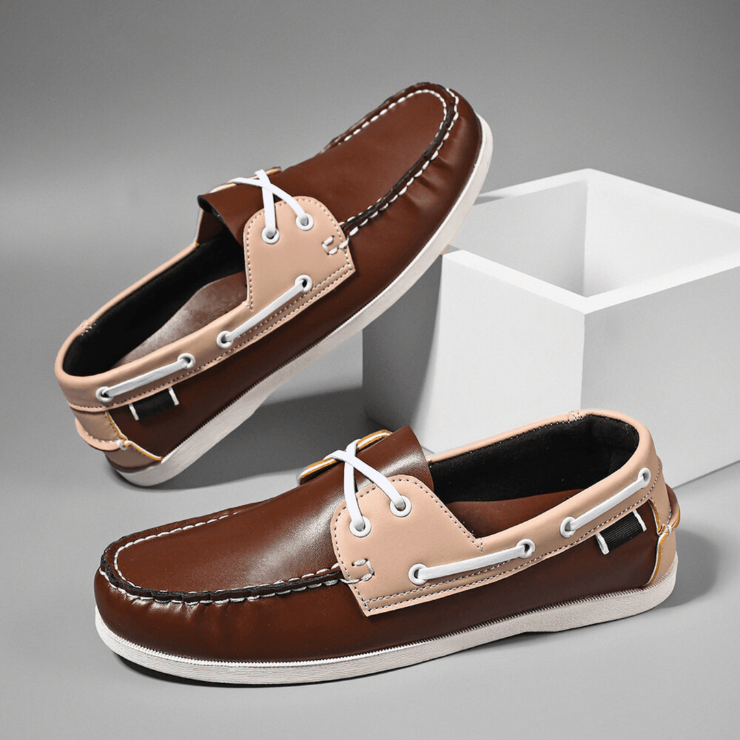 Nortvale - HarborLine Apron Loafers - 14:200000195Brown Beige;200000124:100013888