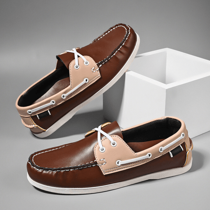 Nortvale - HarborLine Apron Loafers - 14:200000195Brown Beige;200000124:100013888