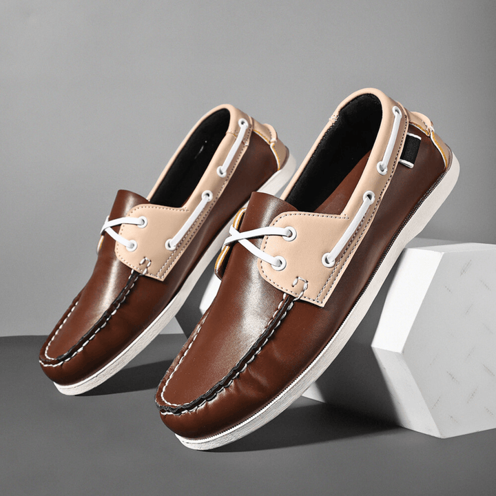 Nortvale - HarborLine Apron Loafers - 14:200000195Brown Beige;200000124:100013888