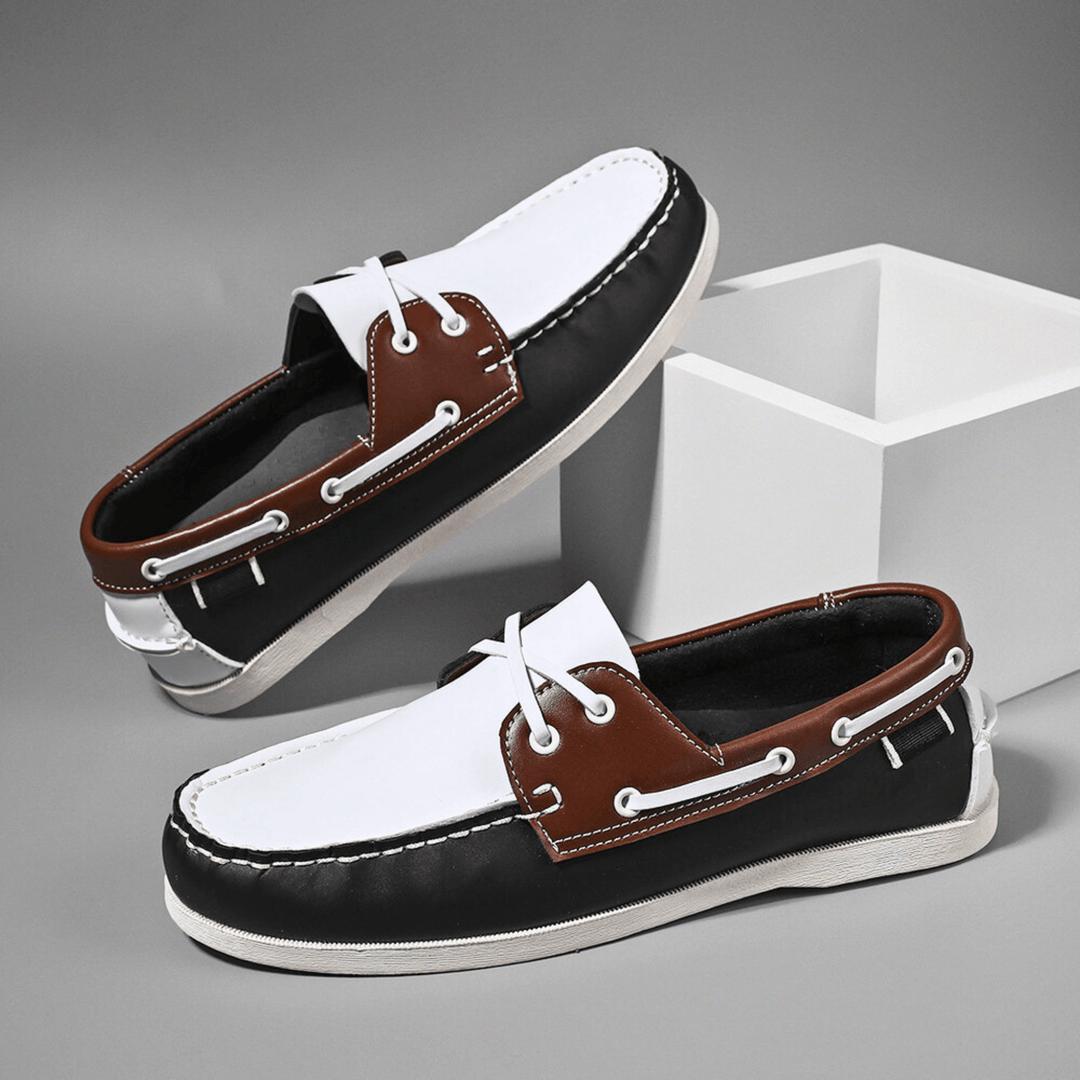 Nortvale - HarborLine Apron Loafers - 14:200002130White Black;200000124:100013888