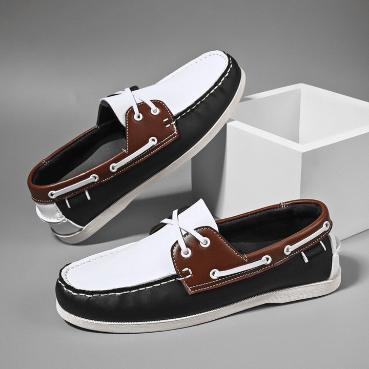 Nortvale - HarborLine Apron Loafers - 14:200002130White Black;200000124:100013888
