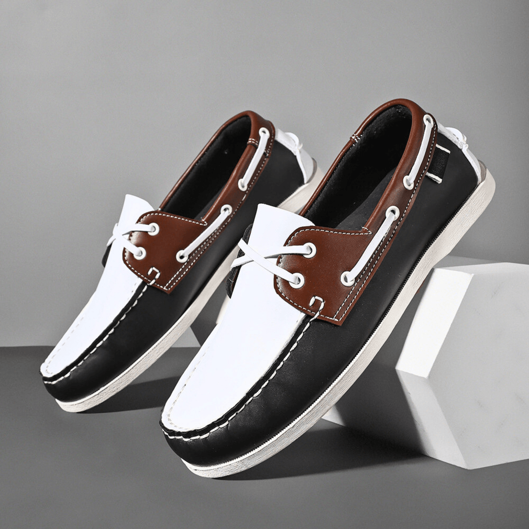 Nortvale - HarborLine Apron Loafers - 14:200002130White Black;200000124:100013888