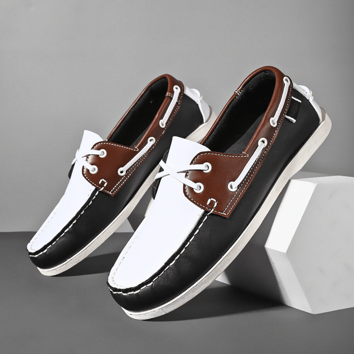 Nortvale - HarborLine Apron Loafers - 14:200002130White Black;200000124:100013888