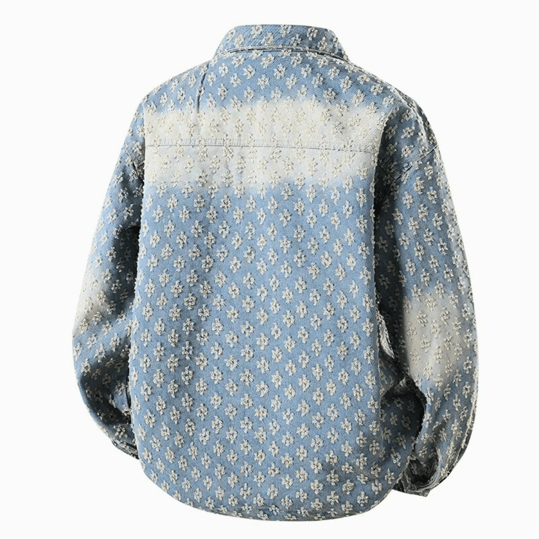 Nortvale - Jacquard Mist Denim Jacket - 14:1254;5:361386M 44 - 52kg