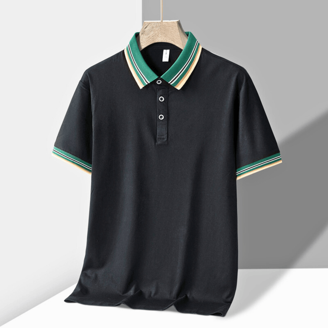 Nortvale - Kensington Cotton Polo - 14:771Black;5:4181M 50 - 60 KG