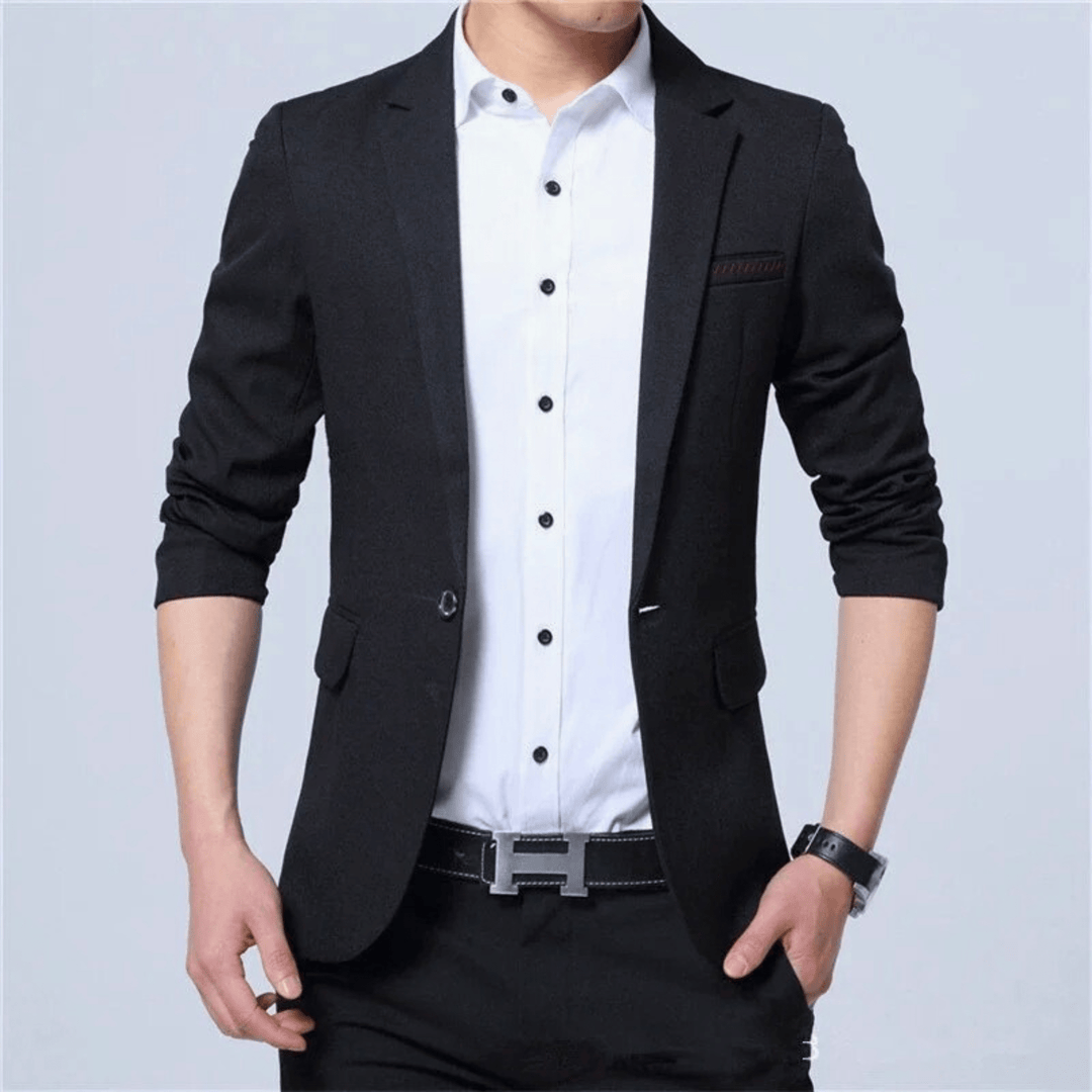 Nortvale - London Slim - Fit Breathable Blazer - 14:1254#8906 black;200007763:201336100;5:200000991