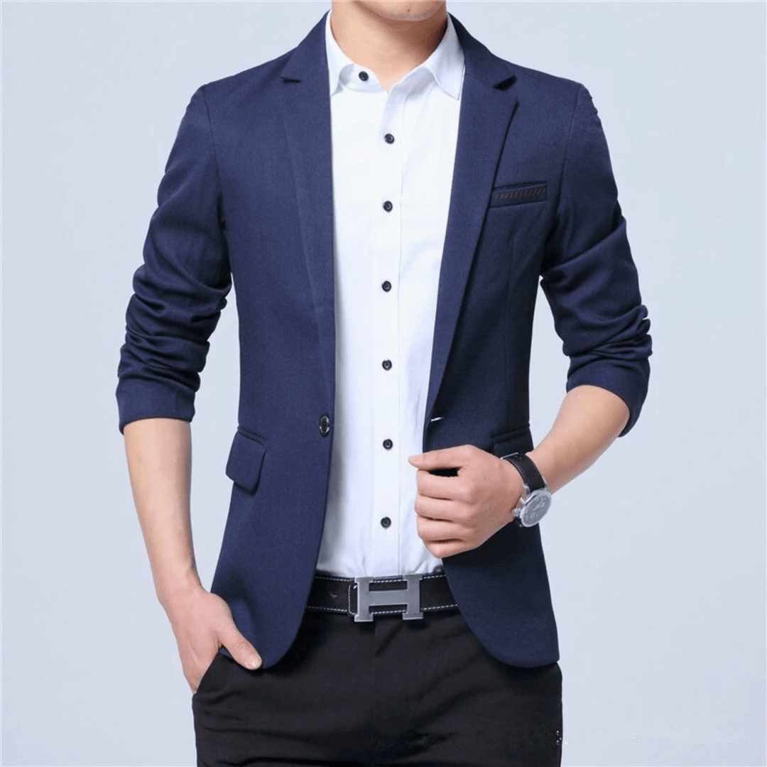 Nortvale - London Slim - Fit Breathable Blazer - 14:350850#8906 navy;200007763:201336100;5:200000991