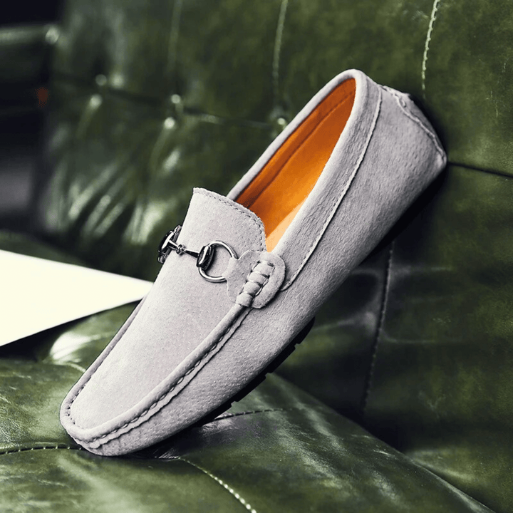 Nortvale - Milano Suede Leather Slip - Ons - 14:691;200000124:200000898