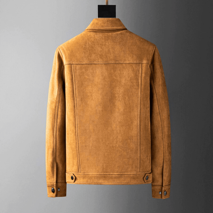 Nortvale - Montero Suede Jacket - 14:771#Coffee;5:361386#Asian M 50 - 57KG