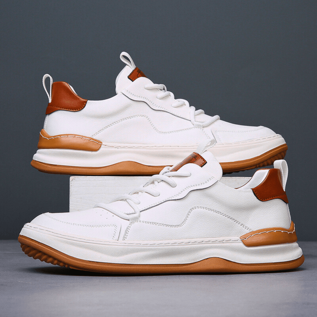 Nortvale - Montevaro Leather Sneaker - 14:365458#White single shoe;200000124:200000898
