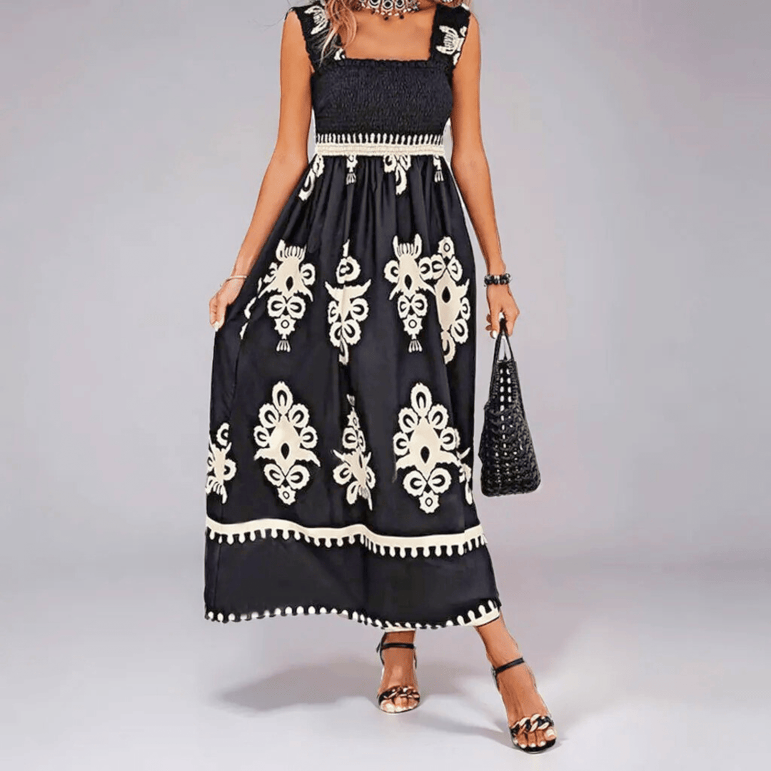 Nortvale - Nomad Bloom Boho Dress - 000000000