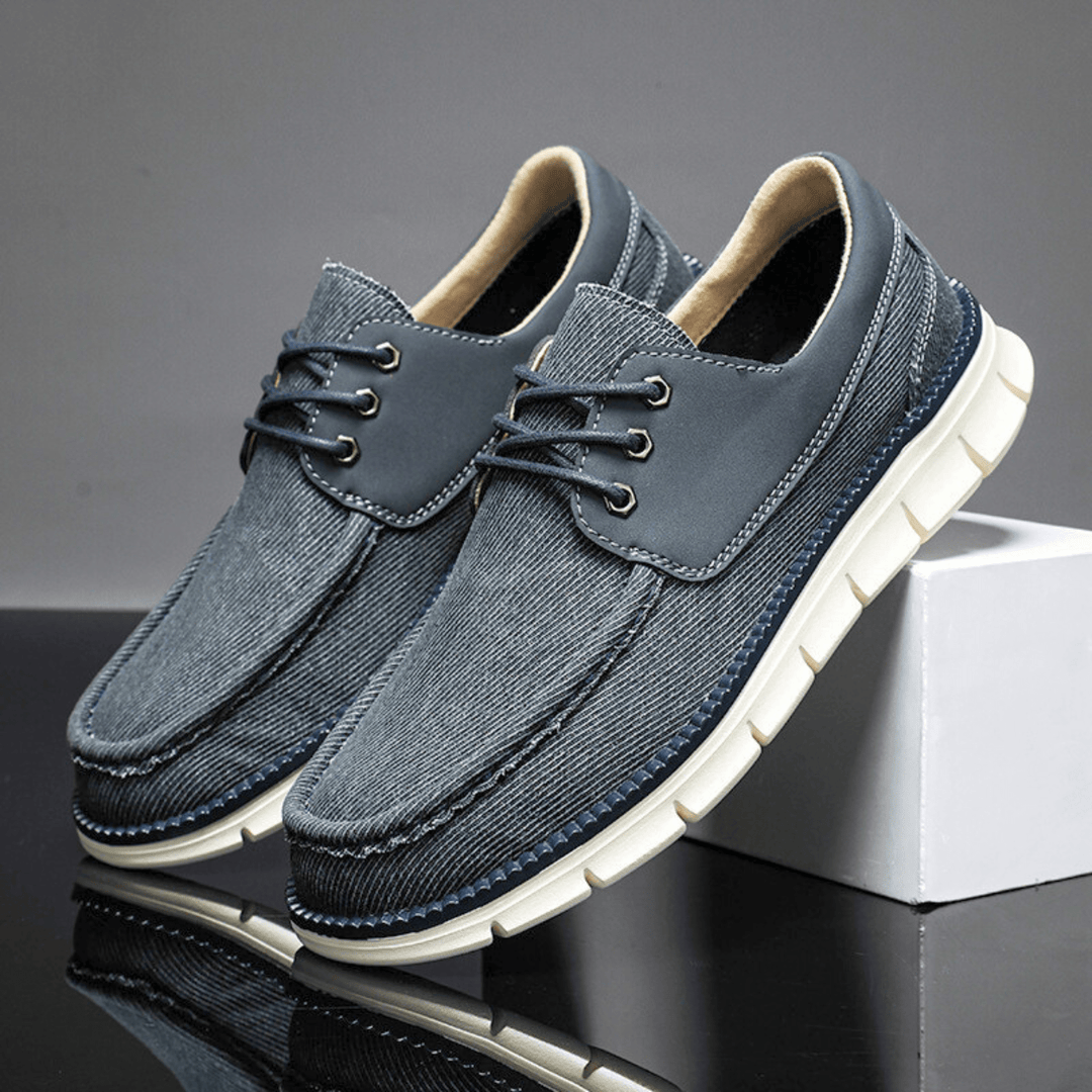 Nortvale - Nomad Casual Canvas Sneakers - 14:1254Blue;200000124:200000364