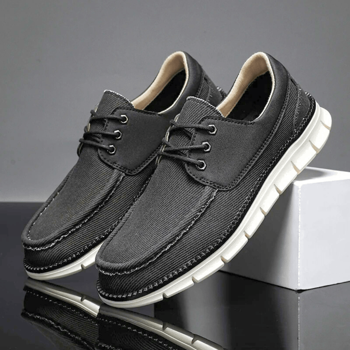 Nortvale - Nomad Casual Canvas Sneakers - 14:173Black;200000124:200000364