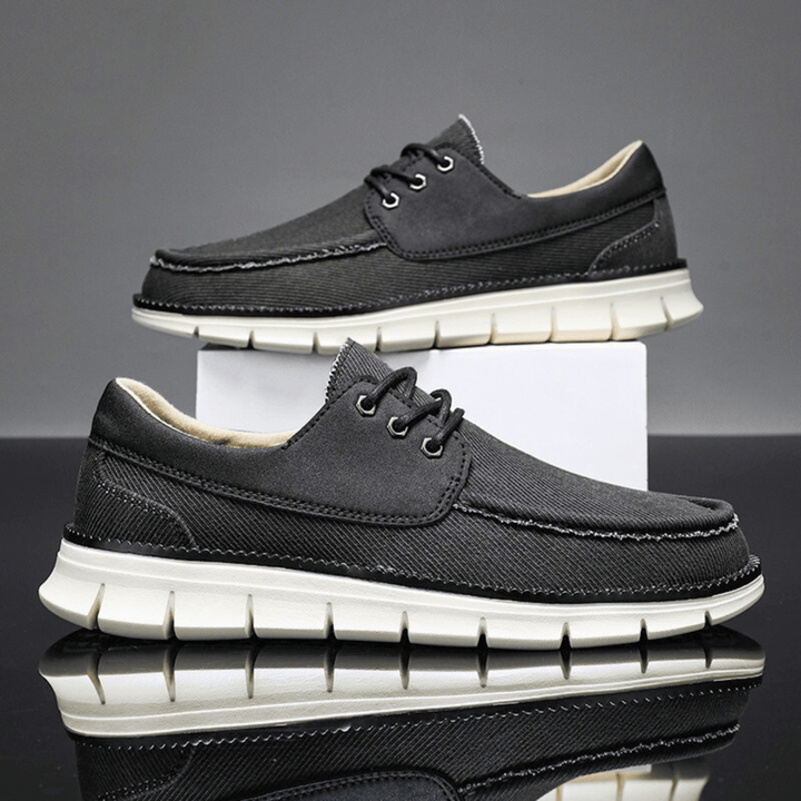 Nortvale - Nomad Casual Canvas Sneakers - 14:173Black;200000124:200000364