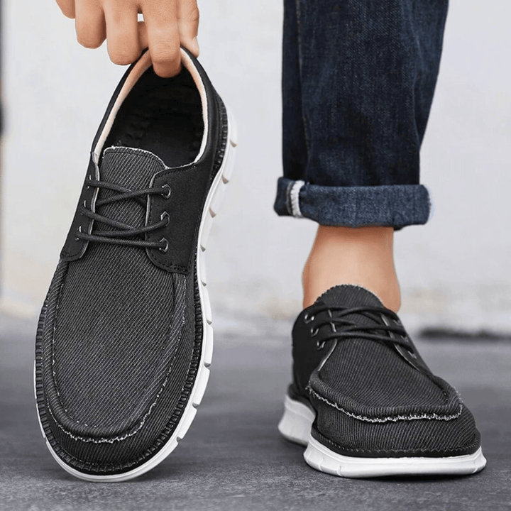 Nortvale - Nomad Casual Canvas Sneakers - 14:173Black;200000124:200000364