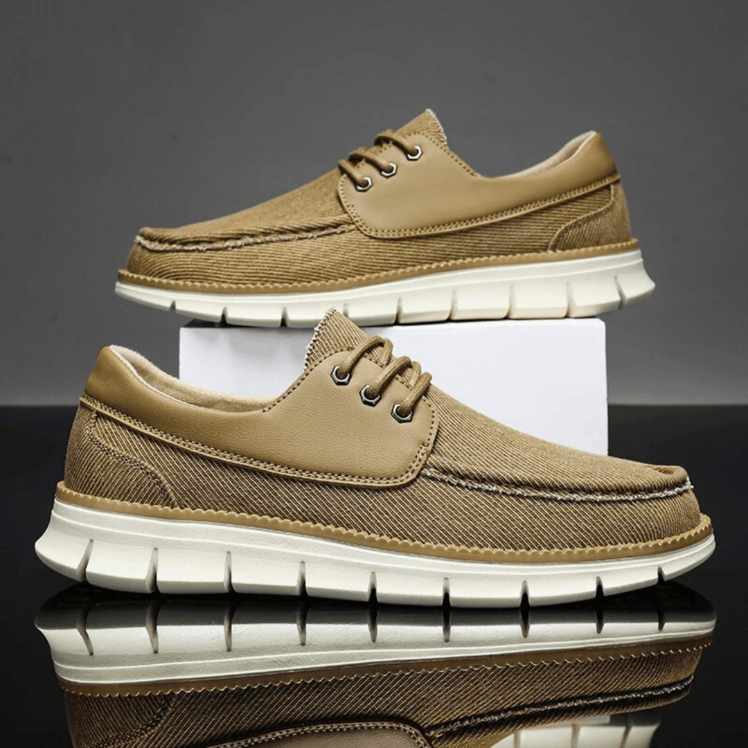 Nortvale - Nomad Casual Canvas Sneakers - 14:193Beige;200000124:200000364