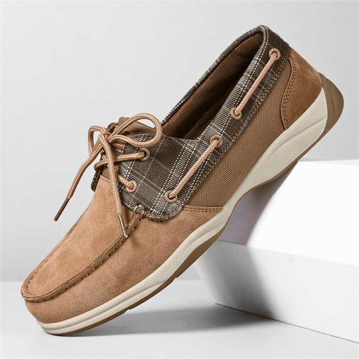 Nortvale - PlaidHarbor Suede Loafers - 14:200001438Khaki;200000124:100013888