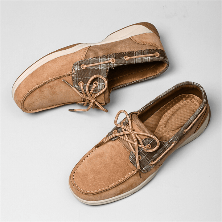Nortvale - PlaidHarbor Suede Loafers - 14:200001438Khaki;200000124:100013888