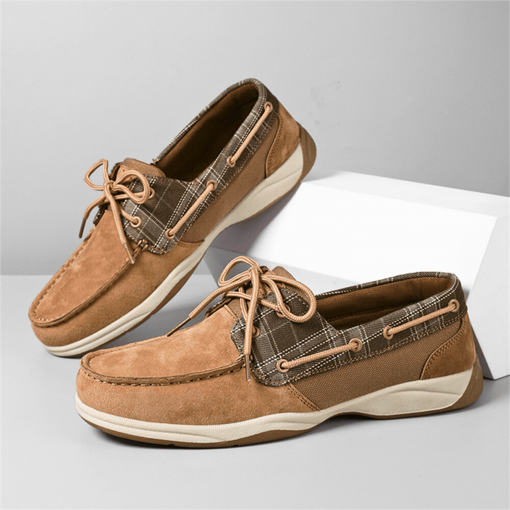 Nortvale - PlaidHarbor Suede Loafers - 14:200001438Khaki;200000124:100013888