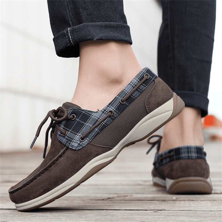 Nortvale - PlaidHarbor Suede Loafers - 14:365458Brown;200000124:100013888