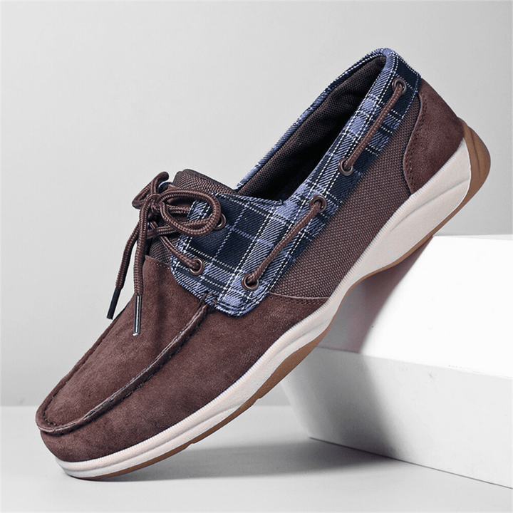 Nortvale - PlaidHarbor Suede Loafers - 14:365458Brown;200000124:100013888