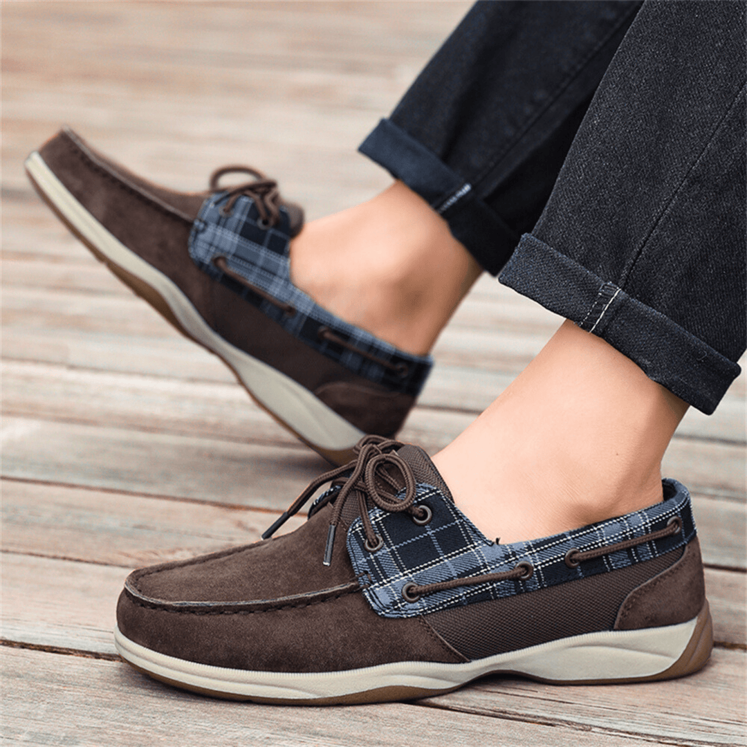 Nortvale - PlaidHarbor Suede Loafers - 14:365458Brown;200000124:100013888